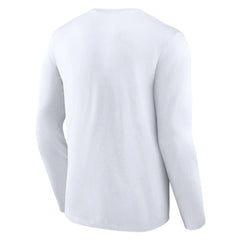 Los Angeles Dodgers Pressbox Long Sleeve T-Shirt White