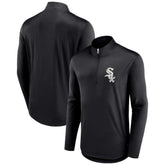 Chicago White Sox Tough Minded Lightweight Quarter-Zip Pullover Black