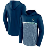 Seattle Kraken Fanatics Podium Defender Pullover Hoodie - Deep Sea Blue Hoodies