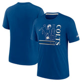 Indianapolis Colts Wordmark Logo Tri-Blend T-Shirt - Royal sale