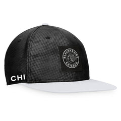 Chicago Blackhawks Fanatics Authentic Pro Alternate Logo Snapback Hat - Black/White Hats