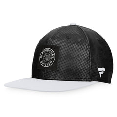 Chicago Blackhawks Fanatics Authentic Pro Alternate Logo Snapback Hat - Black/White Hats