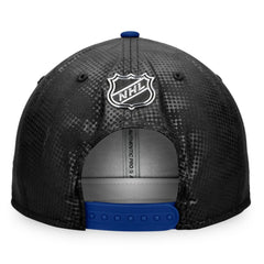 Toronto Maple Leafs Fanatics Authentic Pro Alternate Logo Snapback Hat - Black/Blue Hats