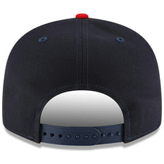 Cleveland Guardians Team Color 9FIFTY Snapback Adjustable Hat Navy/Red