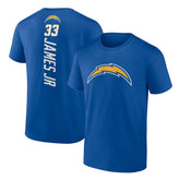 Derwin James Jr. Los Angeles Chargers Playmaker T-Shirt - Blue online