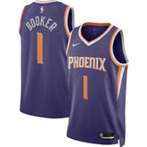 Devin Booker Phoenix Suns Unisex Swingman Jersey - Icon Edition - Purple cheap