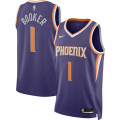 Devin Booker Phoenix Suns Unisex Swingman Jersey - Icon Edition - Purple cheap