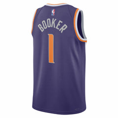 Devin Booker Phoenix Suns Unisex Swingman Jersey - Icon Edition - Purple cheap