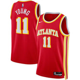 Trae Young Atlanta Hawks Unisex Swingman Jersey - Icon Edition - Red outlet