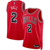 Lonzo Ball Chicago Bulls Unisex Swingman Jersey sale - Icon Editi- Red shop