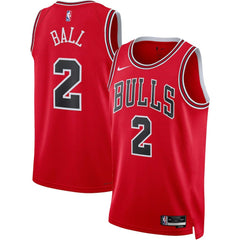 Lonzo Ball Chicago Bulls Unisex Swingman Jersey sale - Icon Editi- Red shop