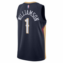 Zion Williamson New Orleans Pelicans Unisex Swingman Jersey - Icon Edition - Navy for sale