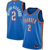 Shai Gilgeous-Alexander Oklahoma City Thunder Unisex Swingman Jersey - Icon Edition - Blue shop