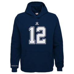 Dallas Cowboys Youth Retired Player Name & Number Pullover Hoodie - Navy outlet