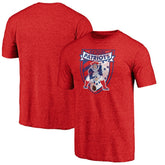 New England Patriots Hometown Collection The Shield Tri-Blend T-Shirt - Red on sale