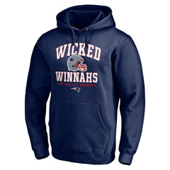 New England Patriots Hometown Collection Wicked Winnahs Pullover Hoodie - Navy cheap