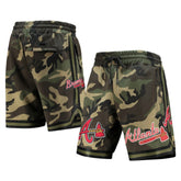 Atlanta Braves Pro Standard Team Shorts Camo