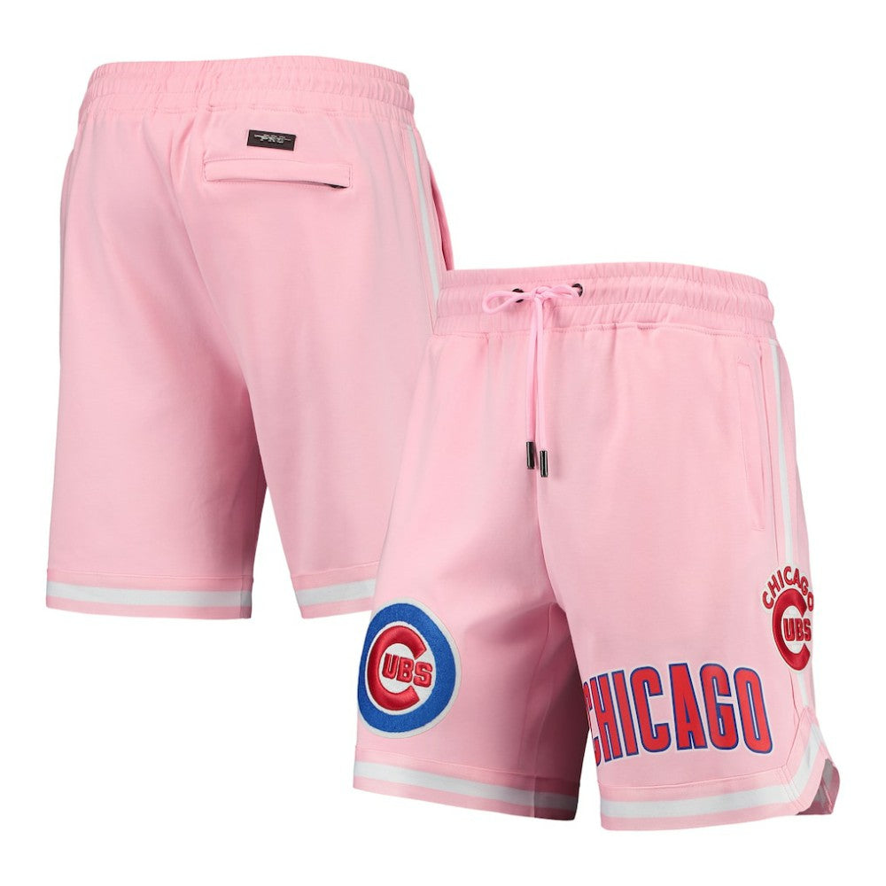 Chicago Cubs Pro Standard Logo Club Shorts Pink