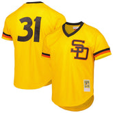 Dave Winfield San Diego Padres Authentic Batting Practice Jersey Gold
