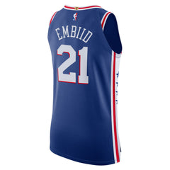 Joel Embiid Philadelphia 76ers Authentic Jersey - Icon Edition - Royal for sale
