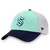 Seattle Kraken Fanatics Special Edition 2.0 Trucker Adjustable Hat - Blue Hats
