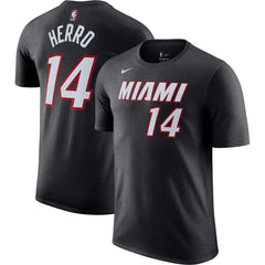 Tyler Herro Miami Heat Icon 2022/23 Name & Number T-Shirt - Black sale