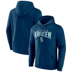 Seattle Kraken Fanatics Special Edition 2.0 Wordmark Pullover Hoodie - Navy Hoodies