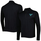 Chicago Bulls Levelwear Nano Engineered Knit Fabric Quarter-Zip Jacket - Black on sale