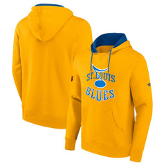 St. Louis Blues Fanatics Special Edition 2.0 Team Logo Pullover Hoodie - Gold Hoodies