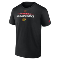 Chicago Blackhawks Fanatics Special Edition 2.0 Authentic Pro T-Shirt - Black T-shirts