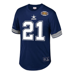 Deion Sanders Dallas Cowboys Retired Player Name & Number Mesh Top - Navy cheap