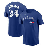 Kevin Gausman Toronto Blue Jays Name & Number T-Shirt Navy