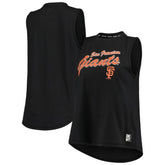 San Francisco Giants DKNY Sport Women's Marcie Tank Top Black