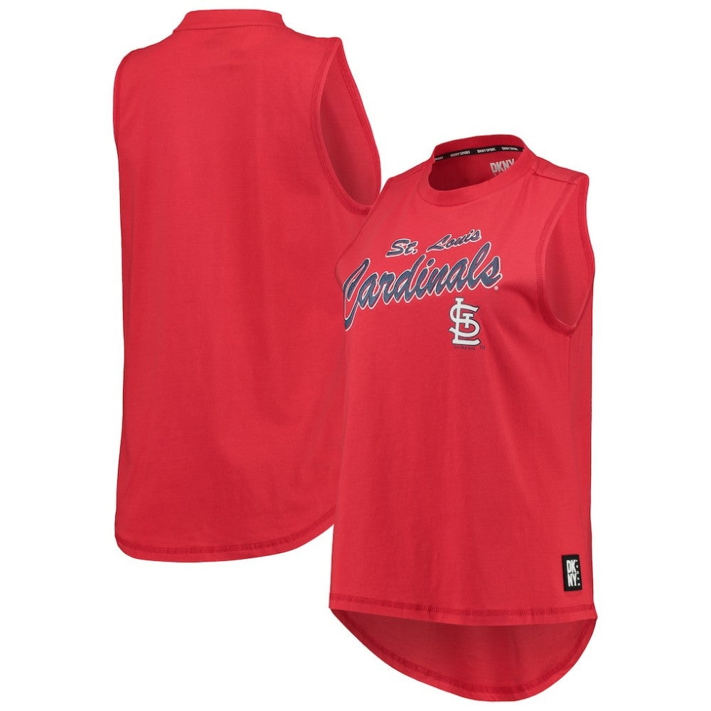 St. Louis Cardinals DKNY Sport Women's Marcie Tank Top Red
