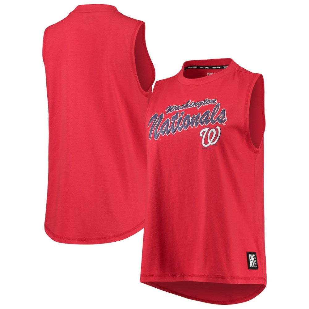 Washington Nationals DKNY Sport Women's Marcie Tank Top Red