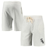 Chicago White Sox Concepts Sport Mainstream Terry Tri-Blend Shorts Oatmeal