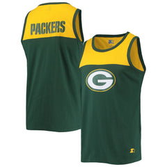 Green Bay Packers Starter Team Touchdown Fashion Tank Top - Green/Gold online