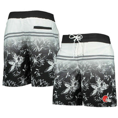 Cleveland Browns G-III Sports by Carl Banks Island Volley Swim Shorts - Black outlet