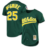 Mark McGwire Athletics 1997 Cooperstown Collection Authentic Jersey Green