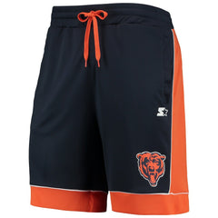 Chicago Bears Starter Fan Favorite Fashion Shorts - Navy/Orange cheap
