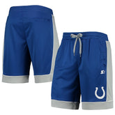 Indianapolis Colts Starter Fan Favorite Fashion Shorts - Royal/Gray sale