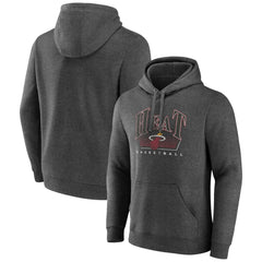 Miami Heat Selection Pullover Hoodie - Charcoal on sale