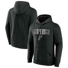 San Antonio Spurs Tip-Off Pullover Hoodie - Black on sale