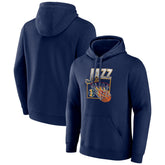 Utah Jazz Alley Oop Pullover Hoodie - Navy online