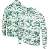 Athletics Digital Camo Performance Quarter-Zip Pullover Jacket Green