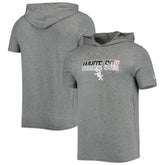 Chicago White Sox Hoodie T-Shirt Heathered Gray