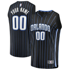Orlando Magic Youth Fast Break Replica Custom Jersey Black - Icon Edition on sale