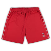 Los Angeles Angels Big & Tall Mesh Shorts Red