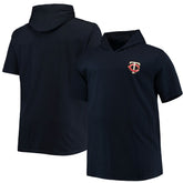 Minnesota Twins Big & Tall Jersey Short Sleeve Pullover Hoodie T-Shirt Navy