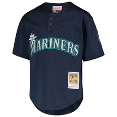 Ichiro Suzuki Seattle Mariners Youth Cooperstown Collection Mesh Batting Practice Jersey Navy